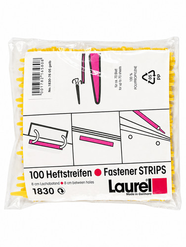 Laurel 100 heftstreifen gelb - 100,