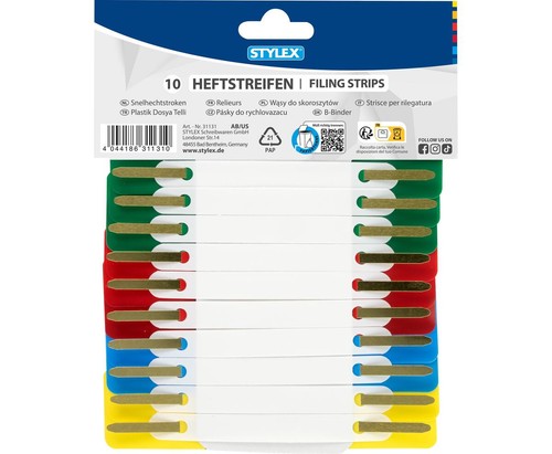 Stylex heftstreifen 10er - heftstreifen,