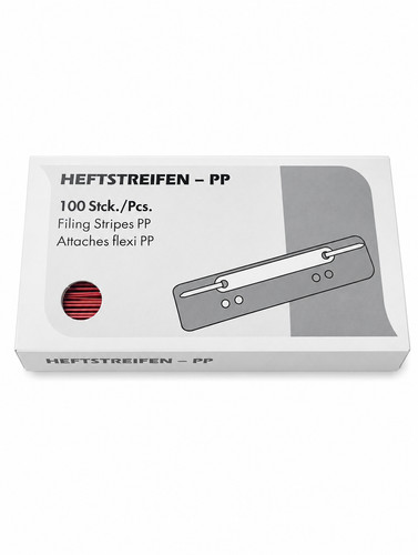 Elba heftstreifen rot - heftstreifen, pp